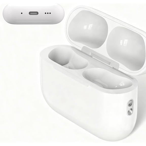 Compatible for AirPods Pro 3 (2025) Replacement Charging Case, Wireless/Wired USB-C, Bluetooth Sync Button, Fast Charge, Earbuds NOT Included