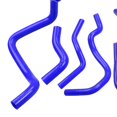 thumbnail image 3 of Accesorios de radiador shamjiam 9 piezas tubo de silicona azul, 3 of 5
