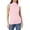 A-Pink1532, variant on XIAOCHA Womens Fitted Turtleneck Tank Top Sleeveless Turtleneck Camisole Breathable Casual Everyday Wear Turtleneck Tops