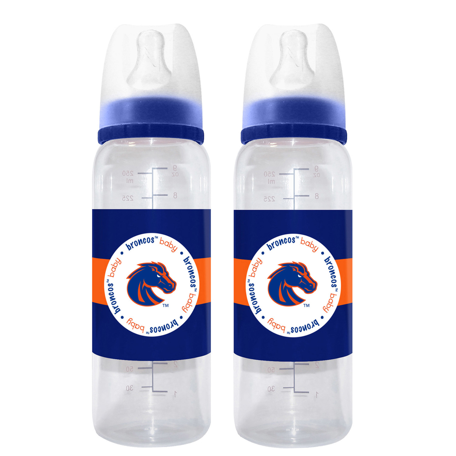 BabyFanatic Officially Licensed NCAA Boise State Broncos 9oz Infant Baby Bottle 2 Pack - image 2 of 3
