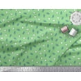 thumbnail image 2 of Soimoi Poly Georgette Fabric Brush Stroke & Salt Bottle Cartoon Printed Fabric 1 Yard 52 Inch Wide, 2 of 3