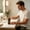 Orange_A, variant on Portable Floss Dispenser, Automatic Burst-up Floss Box with Built-in Mirror, Travel Floss Case for Oral Care at Home And on The Go
