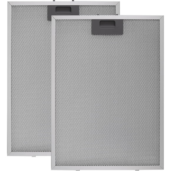 BPPFA30 Range Hood Filter Replacement 11-6/7" x 16-1/4" Stove Hood Vent Filter Broan Filters Aluminum Mesh Kitchen Exhaust Fan For Broan Range Hood Filters 2Pack