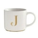 thumbnail image 1 of Taza para Café de Iniciales Oro de 500ml LuckyLy, Letra A dorado 500 ml, 1 of 8