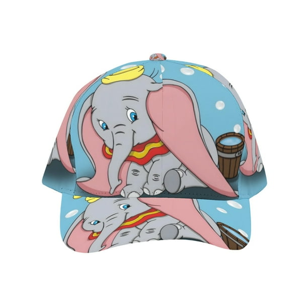 Dumbo Gorra de Béisbol para Hombres, Mujeres y Niños, Gorra Clásica de Visera Plana, Gorra Hip Hop Trucker, Snapback Ajustable