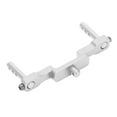 thumbnail image 4 of Columna de carcasa frontal RC, columna de carcasa de montaje RC mecanizada CNC de aleación de aluminio profesional para coches AXIAL SCX24 1/24 RC, Plata, 4 of 12