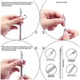 thumbnail image 3 of Herramientas de arcilla, herramientas de arcilla polimérica de doble cara, Kit de herramientas para tallar cerámica para manualidades de cerámica, hornear, tallar y moldear, 3 of 5