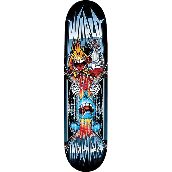 World Industries Heavy Metal Skateboard Deck-8.5