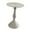 White, variant on jicheng Side Table Small End Table Drink Table for Hotel Indoor and Outdoor Black