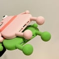 thumbnail image 6 of 3D Cute Frog Case for iPhone 15 Pro,Cartoon Kawaii Frog (Hands and feet Can Sway) Kids Teens Girls Women Creative Character Soft Silicone Casefor iPhone 15 Pro 6.1 inch 2023 (Green), 6 of 14