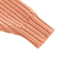 thumbnail image 4 of Bébé Garçon Filles Tricot Pull Couleur Unie Sweatshrit Chaud à Manches Longues Automne Hiver Tops, 4 of 5