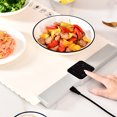 thumbnail image 3 of YAOMOBB Flexible Storage Warming Tray Electric Warming Tray Silicone Electric Warming Tray Portable Roll Up Food Warmer Board 5 Temperature Auto Shut Off Food Warmer Mat, 3 of 6