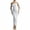 A363 White, variant on One Shoulder Bodycon Dresses for Women Maxi Ruched Drape Elegant Cocktail Wedding Guest Dress Party Club Fitted Going Out Date Night Gowns XS