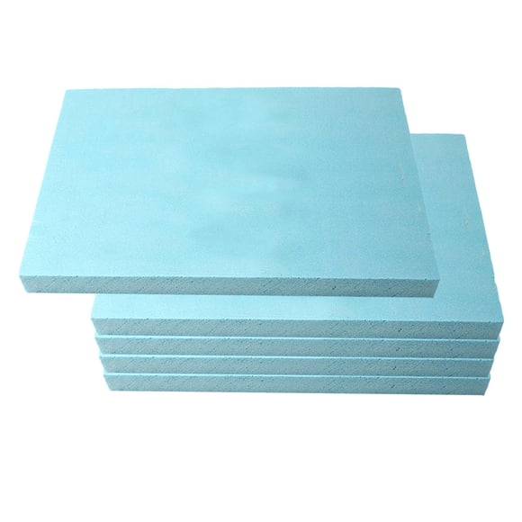 Placa de espuma de alta densidad para modelismo DIY, rocas de construcción, paisaje de montañas Azul 30x20x4cm