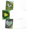 thumbnail image 4 of Heartscapes - 10 All Occasion Blank Note Cards with Envelope (4 x 5.12 Inch) - Beautiful Heart Shaped Landscapes,, 4 of 5