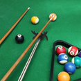 thumbnail image 3 of 2X Bâton de Queue de Billard Rétractable pour Pont avec Tête de Pont, Accessoire de Queue de Billard pour Table de Billard, Tête de Pont, Noir, 3 of 7