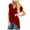 Red-06, variant on Mittory Womens Summer Tops Casual Twist Front Blouses Short Sleeve Tshirts Fitting Tunic