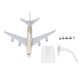 thumbnail image 1 of Simulated Alloy Passenger Plane Model Toy Model Diecast Airliner Model Decoration for Kid Adult 7.9 Inch, 1 of 4