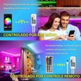 thumbnail image 3 of Tira De Luces Led Luz de cinta flexible WiFi SMD5050 RGB Luz que cambia de color Decoración de la habitación del hogar, 3 of 9