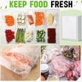 thumbnail image 5 of Tutuviw 50 Pcs Vacuum Sealer Bags for Food Saver 3.9"x5.9"Freezer Bags BPA Free Pre Cut Freezer Bags for Food Storage, Meal Prep or Sous Vide, 5 of 7