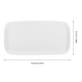 thumbnail image 2 of SKISUNO Jewelry Ceramic Storage Dish Small Item Storage Plate White 1Pack for Desk, 2 of 8