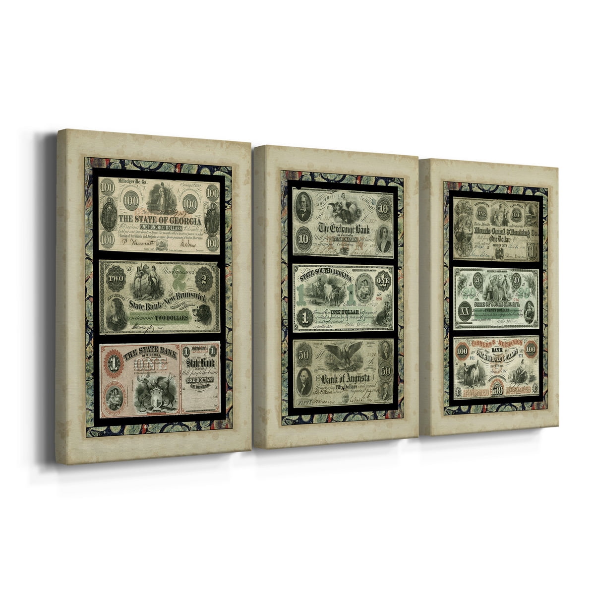 Money, Money, Money I Premium Gallery Wrapped Canvas - Ready to Hang - 8 x 12 Each