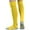 Yellow, variant on SBYOJLPB Children's Sports Socks Solid Color Football Socks High Tube Socks Knee High Socks Yellow 4 Years(S)