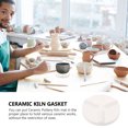 thumbnail image 3 of Milisten Pottery Kiln Moveable Mat Ceramic Refractory Support Pad Reusable Pottery Tool, 3 of 6
