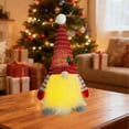 thumbnail image 6 of WEGFTDUOP Christmas Gnomes Plushes With Light Upgraded Large Santa Gnomes With Hat Festive Indoor Xmas Table Night Holiday Decorations, 6 of 6