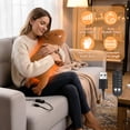 thumbnail image 5 of Capybara Plush Heating Pad for Period Cramps & Menstrual Pain Relief, Portable Electric USB Powered Heat Pads, Capybara Heated Stuffed Animal for Teen Girls Women, Cute Christmas Birthday Gift Ideas, 5 of 7
