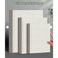thumbnail image 2 of Grid Loose-Leaf Paper A4/B5/A5 60 Pages Durable Thick for School Work Business, 2 of 7