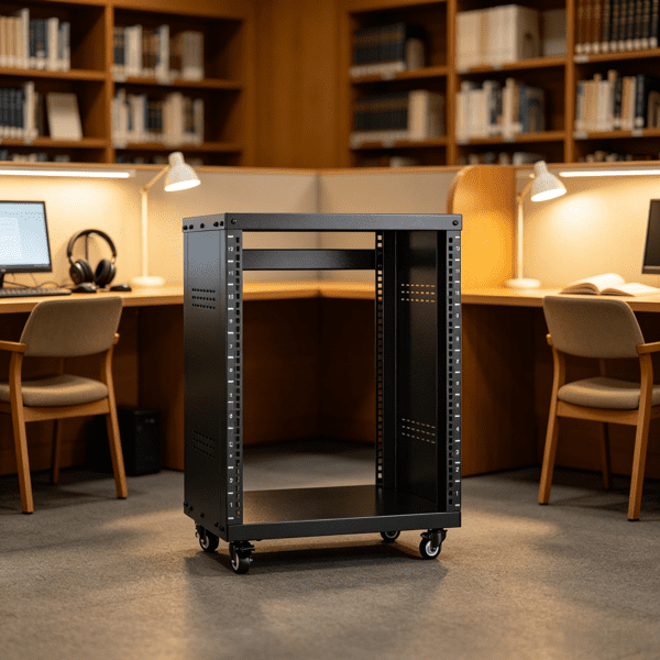 12U AV Rack Stand, 300 lbs Capacity