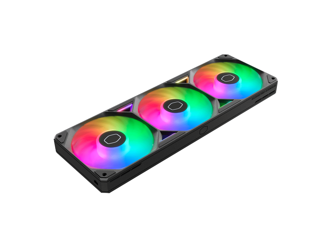 Cooler Master Single-Frame aRGB PC Case|Liquid Cooler Fan, 360mm, Single Modular Cable, PWM 2,050 RPM, Air Balance Blades, Loop Dynamic Bearing, Radiant aRGB Lighting