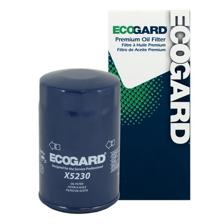 ECOGARD X5230 Spin-On Engine Oil Filter for Conventional Oil - Premium Replacement Fits Jeep (Best Oil For Jeep Liberty)