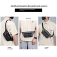 thumbnail image 4 of Multi-functional Outdoor Fanny Pack Run Bag Close Fitting Waist Bags Anti-theft Chest Bag Sports Waist Bags Men Waist Bag Mobile Phone Waist Pack BLUE, 4 of 8
