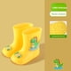 thumbnail image 1 of Nueva gran oferta de Botas de lluvia para niños de temporada, botas de bebé extraíbles con forro polar a media pantorrilla, pegamento antideslizante para niños y niñas, 1 of 5