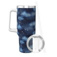 thumbnail image 2 of Disketp Starry Sky for 40 OZ Stainless Steel with Handle Lid Straw for Women Men Birthday Presents, 2 of 8