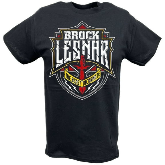 Brock Lesnar The Beast Incarnate Shield Logo T-shirt