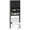 Black, variant on kleankin Over The Toilet Storage Cabinet with Adjustable Shelf, White