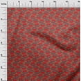 thumbnail image 3 of oneOone Rayon Red Fabric Floral Sewing Material Print Fabric By The Yard 56 Inch Wide, 3 of 5