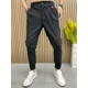 thumbnail image 2 of Pantalones de verano ajustados y de talla grande para hombre, pantalones de traje recortados, estilo coreano, 2024, de licra, formales, 2 of 5