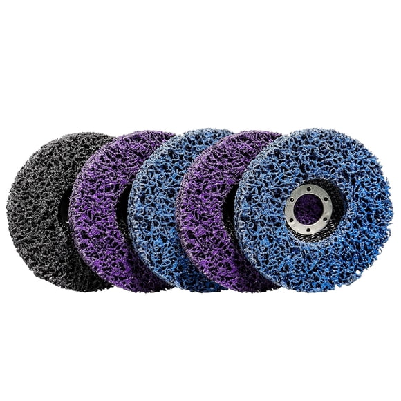 Nylon Flexible Fiber Stripping Discs, Extra Coarse Grain for Angle Grinders Clean Remove Paint, Rust Oxidation, Longer Life Uniform Grinding Force