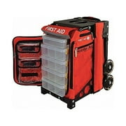 Mobileaid First Aid Bag,1 Shelf,18.5"H,Red 31600