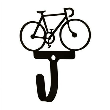 Village Wrought Iron WH-286-S Bicycle Wall Hook, Small