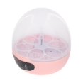 thumbnail image 2 of Mini Egg Incubator for Kids with Light Intelligent Hatcher 6 Egg Auto Pink, 2 of 5