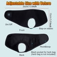 thumbnail image 2 of PEACNNG 2PCS Heating Ankle Brace For Sprained Ankle  3 Level Temperature Heating Ankle Wrap For Men  Women Hot Compress Ankle Support For Running  Basketball  Volleyball Sports Injury Rec, 2 of 7