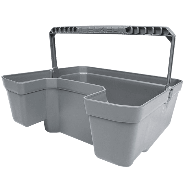 Decked Bin Box AD17-DDRAWERGANIZER Double Drawerganizer; Single; Polypropylene; Gray