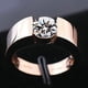 thumbnail image 1 of Conjunto de anillo medio Vintage para mujer, corona de flores ahuecada, anillo de uñas para nudillos Wmkox8yii fajkfhkj1880, 1 of 3