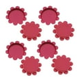 thumbnail image 2 of New Magenta Pink Flower Bottle Caps Craft Scrapbook Jewelry No Liners 25mm (24), 2 of 2