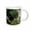 White, variant on 3drose, Black Howler Monkey, Community Baboon Center, Belize - Sa02 Pox0024 - Pete Oxford, 15oz Two-tone Black Mug